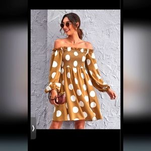 SheIn polka dot dress